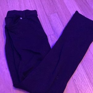Black jeggings